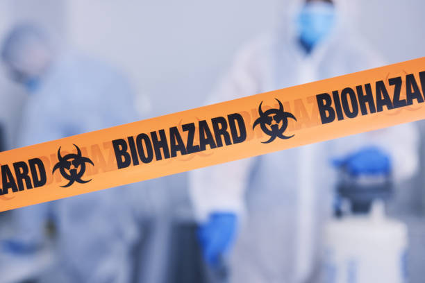 Professional Biohazard technician working in Centerville, MA